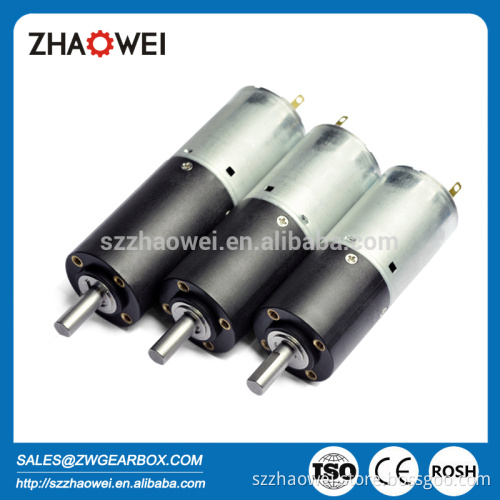 Low power long life 24V dc gear motor
